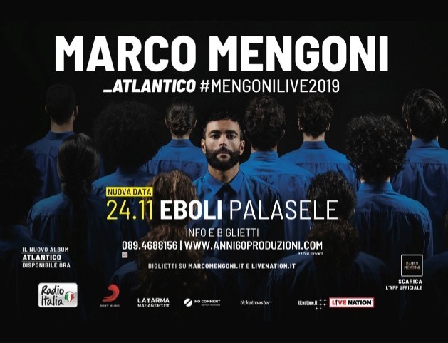 Marco Mengoni in concerto - 24 Novembre 2019