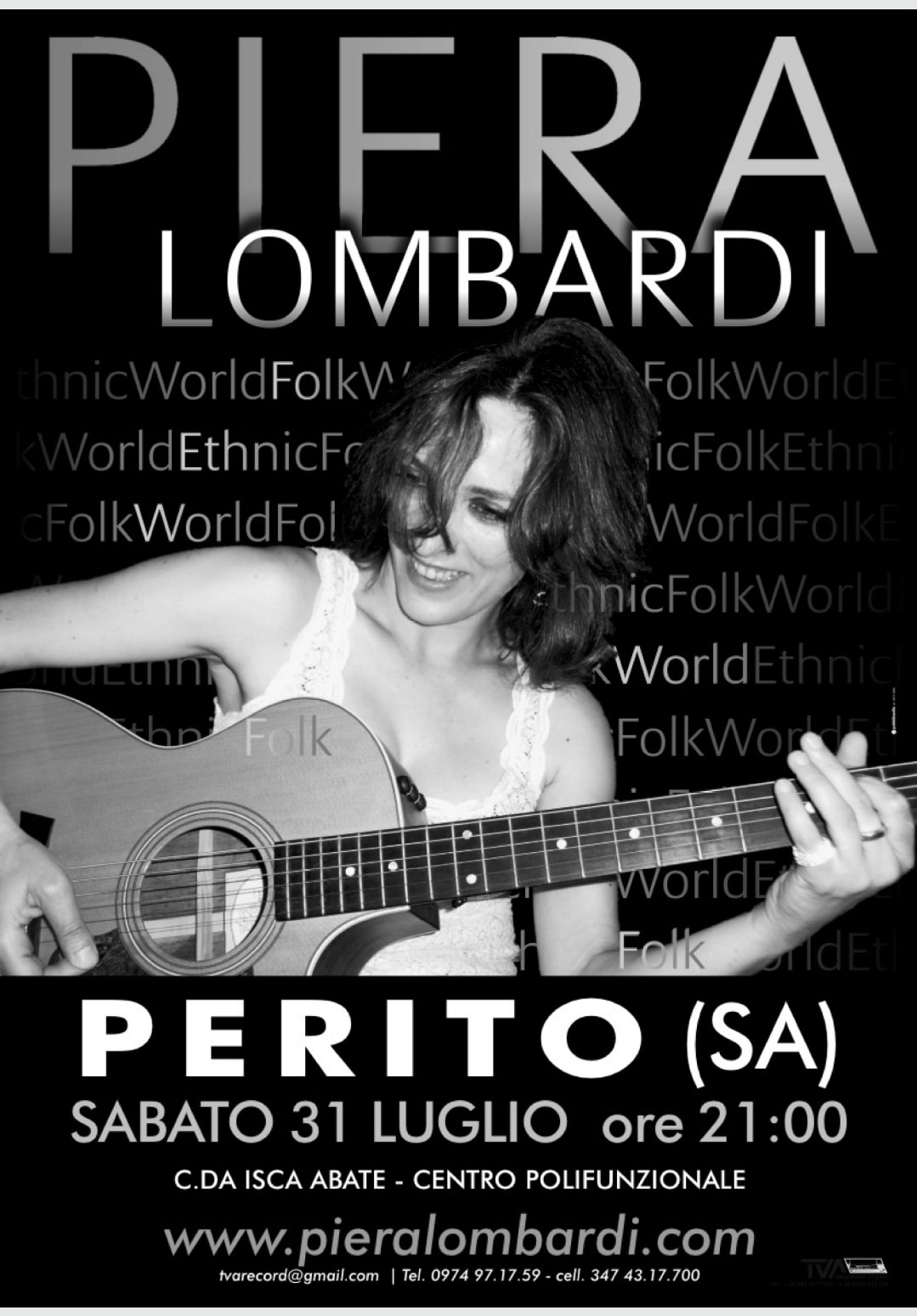 Piera Lombardi in concerto - Perito - 31 luglio