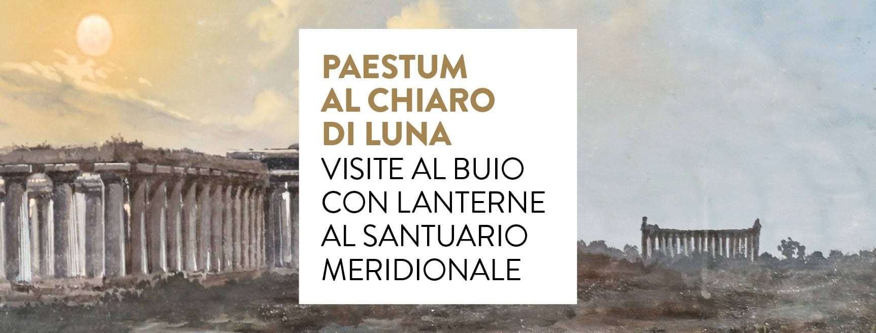 Paestum al Chiaro di Luna