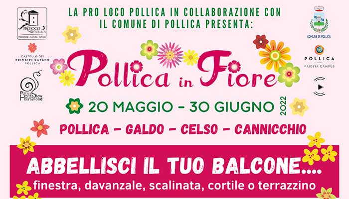 Pollica in fiore - Fino al 30 giugno - Pollica