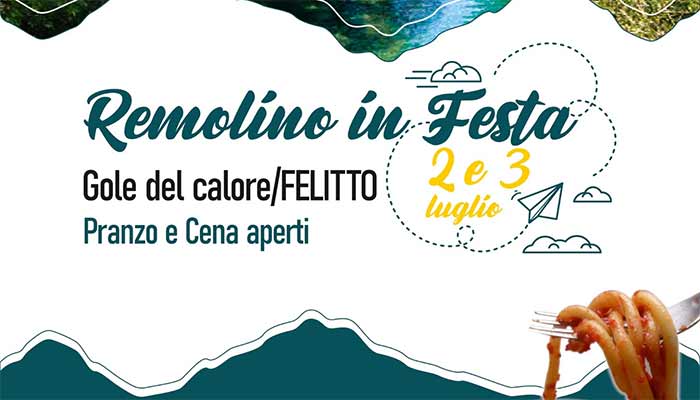 Remolino in festa - 2 e 3 luglio 2022 - Felitto